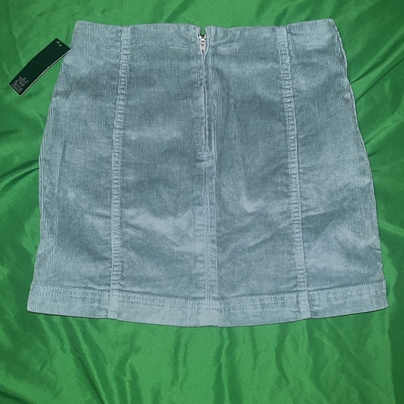 NWT Wild Fable Blue Corduroy Mini Skirt size 0 - Picture 6 of 6
